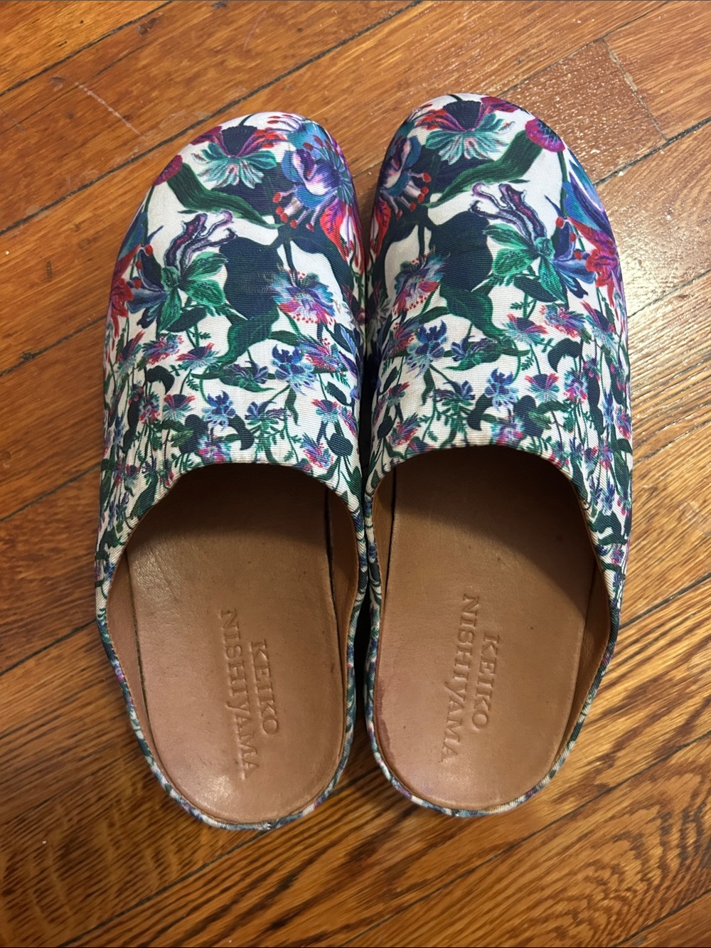 Keiko Nishiyama x Fit Flop limited edition clog
